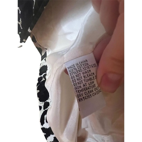 Nygard Collection Women's Size 14 Animal Print Velvet Blazer Jacket - Picture 6 of 9